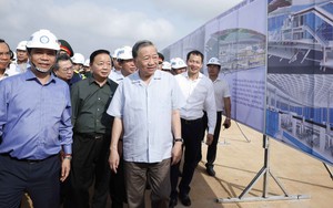 Tổng Bí thư Tô Lâm thăm Dự án Cảng Hàng không quốc tế Long Thành
