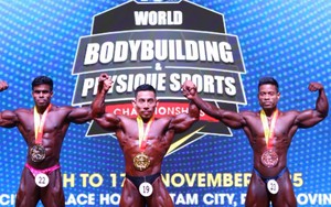 Tượng đài thể hình Việt Nam lần thứ 7 vô địch thế giới dù đã gần 50 tuổi