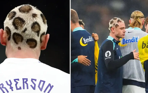 Cầu thủ Na Uy gây sốc với kiểu tóc... báo đốm ở đại chiến với ĐT Ý tại vòng loại World Cup 2026