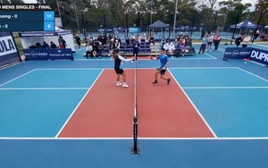 Chạnh lòng với khán đài chỉ có… 30 khán giả tại giải pickleball ở Úc mà tay vợt Việt Nam vô địch