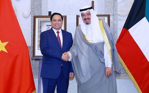 Thủ tướng Phạm Minh Chính hội đàm với Thủ tướng Kuwait