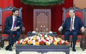 Tổng Bí thư tiếp Phó Thủ tướng, Bộ trưởng Quốc phòng Slovakia