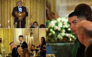 Tổng thống Mỹ Donald Trump nói về Ronaldo: 'Con trai tôi là fan cuồng của cậu ấy'