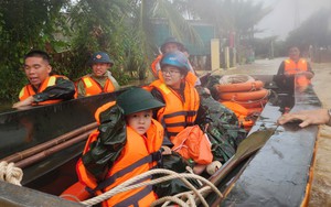Khánh Hòa điều động lực lượng ứng cứu người dân bị ngập lụt