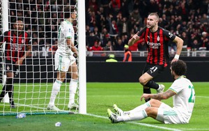 AC Milan thắng nghẹt thở Roma, cuộc đua vô địch Serie A thêm kịch tính với 4 đội hơn kém nhau 1 điểm