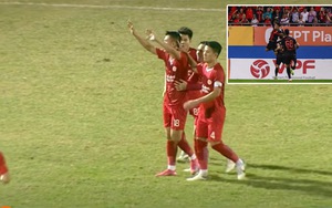 Người hùng Thể Công không ăn mừng khi lập siêu phẩm, CĐM nhắc tên Đức Chiến, Hoàng Đức