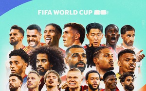 Tranh cãi khi Ronaldo vắng bóng trong poster chính thức của FIFA World Cup 2026