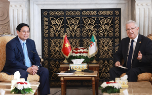 Thủ tướng Phạm Minh Chính hội kiến Chủ tịch Thượng viện Algeria