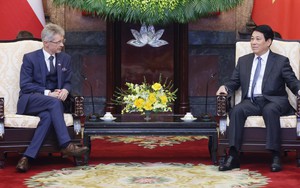 Chủ tịch nước Lương Cường tiếp Chủ tịch Thượng viện Cộng hòa Séc