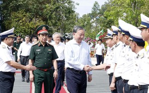 Tổng Bí thư Tô Lâm thăm, làm việc với Vùng 5 Hải quân
