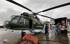 Trung đoàn Không quân 930 bay cứu hộ, cứu nạn tại các tỉnh Nam Trung Bộ