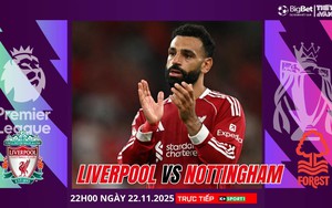 Nhận định, soi tỷ lệ Liverpool vs Nottingham 22h hôm nay ngày 22/11, Ngoại hạng Anh