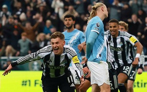 Haaland bất lực, Man City thua sốc Newcastle