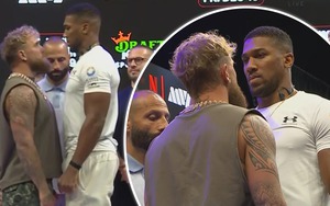 Họp báo kỳ quặc trước trận quyền anh bạc tỷ, ngôi sao Real Madrid bất ngờ bị kéo vào cuộc