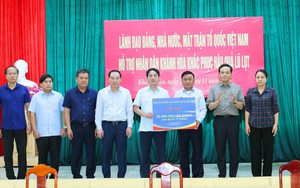 Thường trực Ban Bí thư thăm nhân dân vùng lũ tỉnh Khánh Hoà