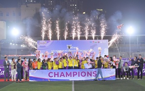 Quả bóng vàng Việt Nam giúp đội nhà vô địch giải bóng đá nữ 7 người Quốc gia 2025