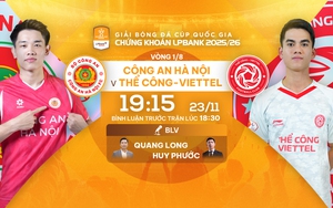 Link xem trực tiếp bóng đá CAHN vs Thể Công Viettel 19h15 hôm nay, Cúp quốc gia vòng 1/8