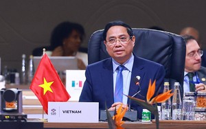 Thủ tướng Phạm Minh Chính phát biểu tại Phiên thảo luận III Hội nghị Thượng đỉnh G20