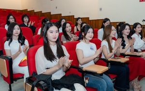 Hoa hậu Sinh viên Hoà bình Việt Nam 2025 khẳng định không đặt nặng tính thương mại