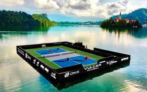 Tuyệt tác sân pickleball nổi gây sốt cộng đồng mạng, được khen đẹp đến nao lòng