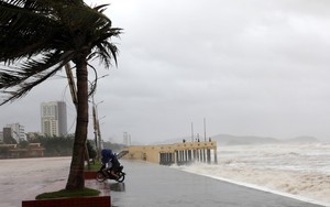 Bão số 15 mạnh thêm, giữ nguyên hướng di chuyển