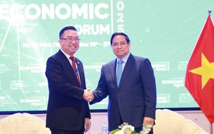 Thủ tướng Phạm Minh Chính tiếp khách quốc tế tham dự Diễn đàn Kinh tế mùa Thu