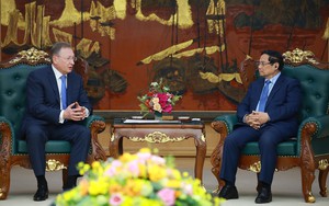 Thủ tướng Phạm Minh Chính tiếp Tổng Giám đốc Tập đoàn Zarubezhneft