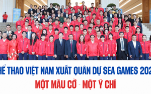 Thể thao Việt Nam xuất quân dự SEA Games 2025: Một màu cờ - Một ý chí 