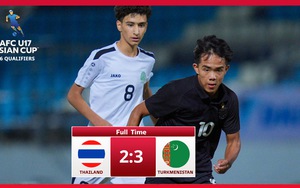 Đội trẻ Thái Lan thua sốc trên sân nhà, gần như chắc chắn lỡ hẹn với giải châu Á