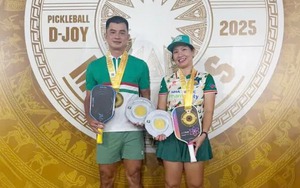 Cựu tuyển thủ quốc gia quần vợt lên ngôi vô địch Pickleball D-Joy VietNam Master ở tuổi 43