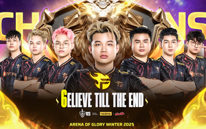 Thắng nghẹt thở Saigon Phantom với tỷ số 4 - 2, FPT x Flash là nhà vô địch Đấu Trường Danh Vọng mùa Đông 2025 