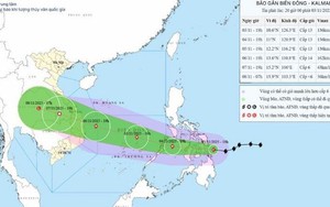 Bão KALMAEGI tăng cấp, tiếp tục hướng về khu vực giữa Biển Đông