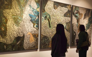 Không "cấm sờ" - Hội họa và Điêu khắc Đinh Phong mang tới cảm nhận mới mẻ 