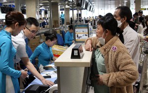 Từ 1/12, chỉ làm thủ tục tại quầy đối với hành khách có hành lý ký gửi 