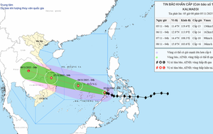 Bão KALMAEGI: Ven biển từ Huế đến Đắk Lắk đề phòng nước dâng cao 0,3-0,6m