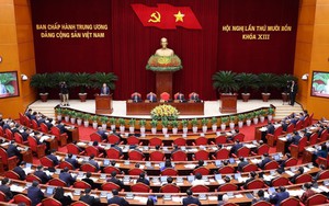 Thông cáo báo chí về ngày làm việc thứ nhất Hội nghị Trung ương 14 khóa XIII