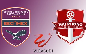 Link xem trực tiếp bóng đá Becamex TP.HCM vs Hải Phòng 18h00 hôm nay, V-League vòng 10