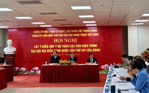 Văn nghệ sĩ góp ý dự thảo văn kiện Đại hội XIV của Đảng 