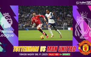 Nhận định, soi tỷ lệ Tottenham vs Manchester United 19h30 hôm nay ngày 8/11, vòng 11 Ngoại hạng Anh