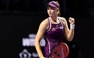 Tay vợt Kazakhstan lập kỳ tích chưa từng có, hơn 50 năm lịch sử WTA Finals mới ghi nhận trường hợp đầu tiên