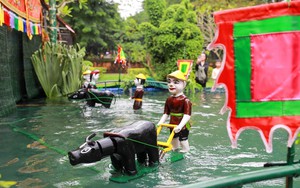 Khám phá nghệ thuật sân khấu dân gian Múa rối nước