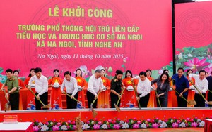 17 tỉnh, thành phố đồng loạt khởi công các trường phổ thông nội trú liên cấp tại các xã biên giới