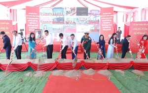 Lễ khởi công xây dựng công trình Trường phổ thông nội trú liên cấp TH&THCS Khuất Xá tại Lạng Sơn