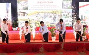 Phó Thủ tướng Nguyễn Chí Dũng dự Lễ khởi công xây dựng 5 trường học ở biên giới Tuyên Quang