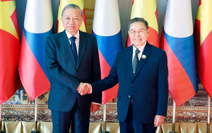 Tổng Bí thư Tô Lâm hội kiến Chủ tịch Quốc hội Lào