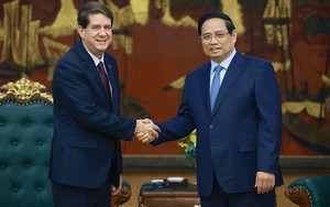 Thủ tướng tiếp Chủ tịch Hãng thông tấn Prensa Latina, Cuba