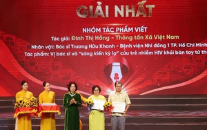 TTXVN đoạt giải Nhất Giải Báo chí toàn quốc về phòng, chống HIV/AIDS