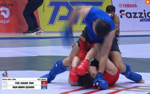 Quàng Văn Minh giúp MMA Việt Nam giành HCV đầu tiên ở SEA Games 2025