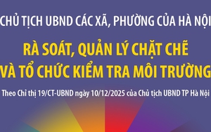 Chủ tịch Hà Nội yêu cầu UBND các xã, phường rà soát, quản lý chặt chẽ và tổ chức kiểm tra môi trường