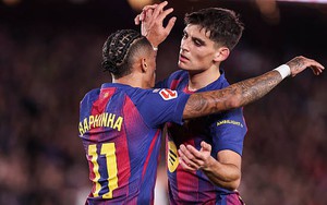 Raphinha lập cú đúp, Barca bỏ xa Real Madrid 7 điểm ở La Liga